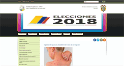 Desktop Screenshot of cajamarca-tolima.gov.co